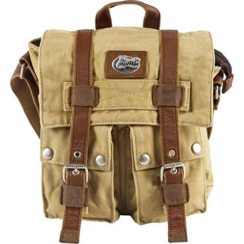 Messenger bag cool designs-Canyon Outback Canvas Messenger Bag-Florida Gators, One Size