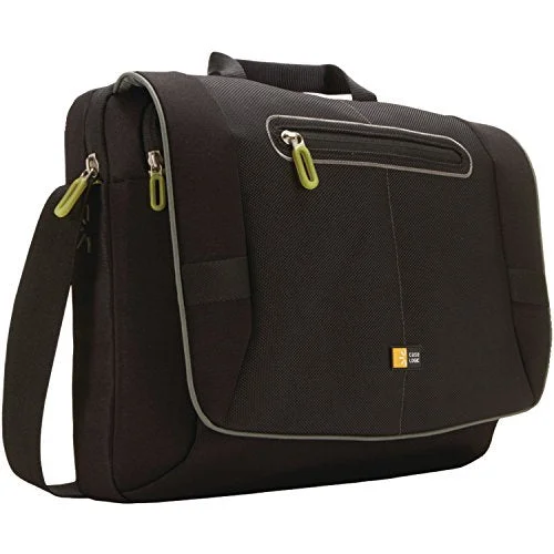 Messenger bag portable design-Case Logic Pnm-217 17-Inch Laptop Messenger Bag (Black)