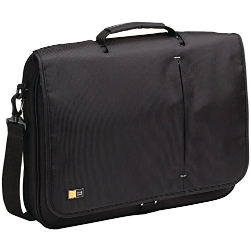 Messenger bag with strong leather-Case Logic Vnm-217 17-Inch Laptop Messenger Bag (Black)