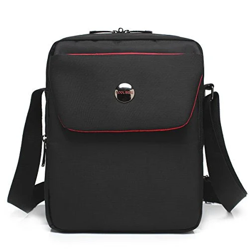 Briefcase with meeting needs-Coolbell 10.6 Inches Shoulder Bag Fabric Messenger Bag Ipad Carrying Case Hand Bag Tablet Briefcase