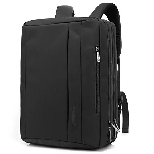 Messenger bag for urban needs-Coolbell 15.6 Inch Multi-Function Convertible Laptop Messenger Computer Bag Single-Shoulder