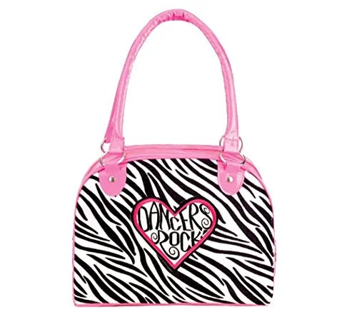 Duffel Bag New York-Dancers Rock Zebra Duffel (11.75" X 8.75" X 5.5")