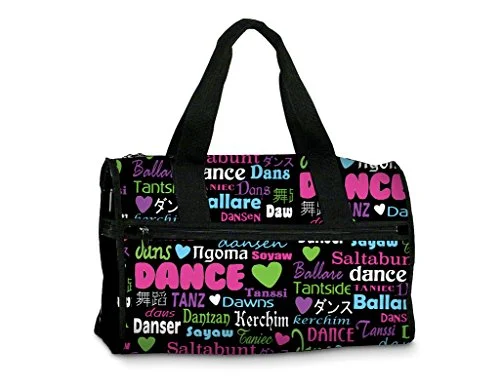 Duffel Bag sponsored item-Dansbagz By Danshuz Dance International Duffel O/S Multi