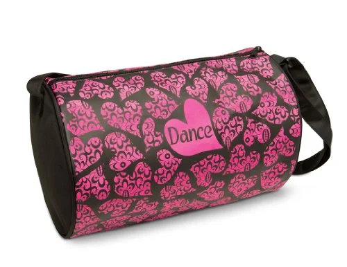 Duffel Bag Cyber Monday-Dansbagz By Danshuz Lace Of Hearts Duffel Bag O/S Pink