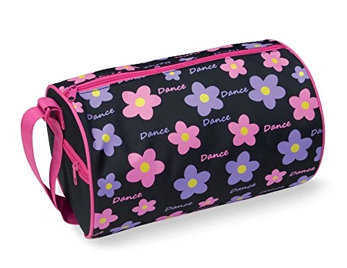 Duffel Bag Valentine’s gift-Dansbagz By Danshuz Women'S Daisy Dance Duffel Bag, Pink, Black, Os