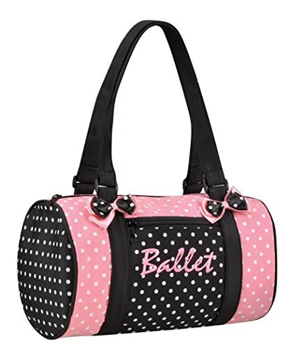 Duffel Bag birthday present-Dansbagz By Danshuz Women'S Dancin' Dots Ballet Duffel Bag, Pink, Os