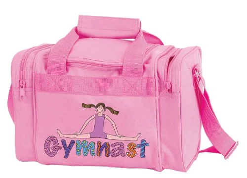 Duffel Bag Black Friday-Dansbagz Geena Gymnast Square Duffel Bag One Size Pink