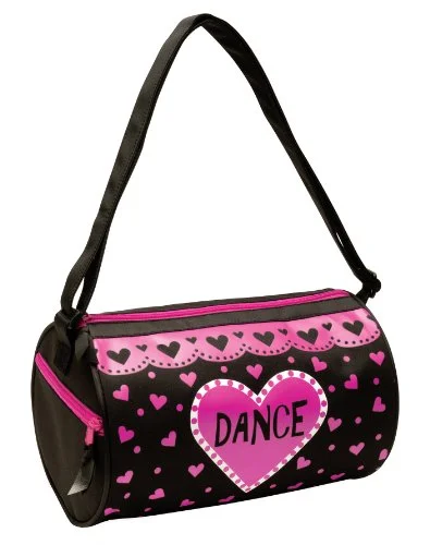 Duffel Bag last chance-Dansbagz Love Dance Duffel Bag One Size Black