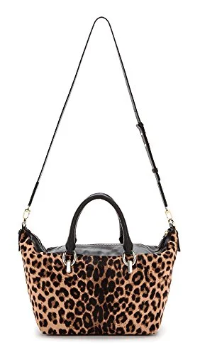 Duffel Bag same-day pickup-Diane Von Furstenberg Haircalf Sutra Metro Duffel Bag, Leopard