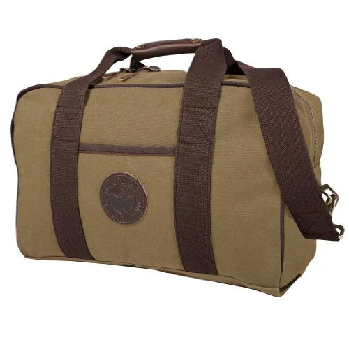 Duffel Bag restock soon-Duluth Pack Small Safari Duffel Bag, Tan, 11 X 18 X 9-Inch