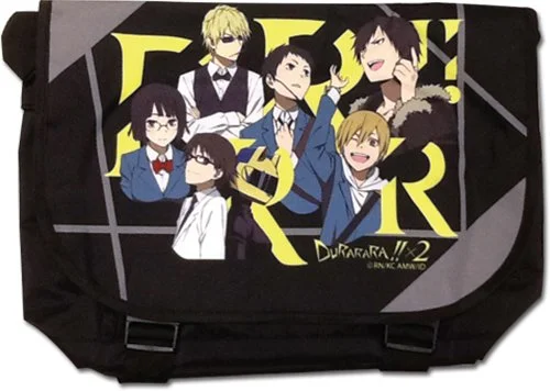 Messenger bag with hidden storage-Durarara!! X2 Messenger Bag Shizuo Izaya Group