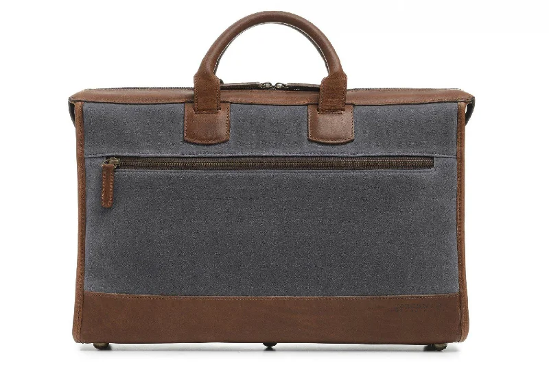 Briefcase with uni kits-Korchmar Sawyer Slim Laptop Briefcase