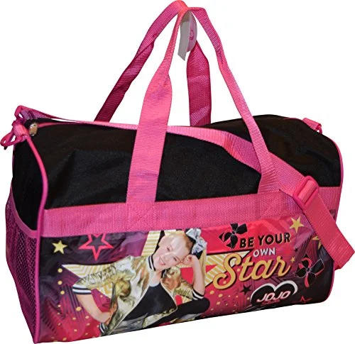 Duffel Bag plain style-Nickelodeon Jojo Siwa Girl'S 18" Carry-On Duffel Bag