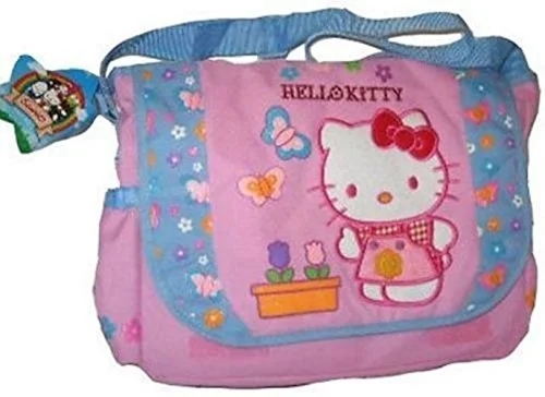 Messenger bag for laptop gear-Sanrio Hello Kitty Messenger Bag Shoulder Strap