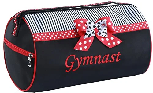 Duffel Bag Vermont woods-Sassi Designs Mindy Small Roll Gymnast Duffel Size: Small 7" X 12"