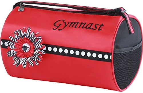 Duffel Bag Illinois city-Sassi Designs Scarlet Small Roll Gymnast Duffel Size: Small 7" X 12"