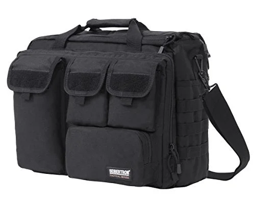 Messenger bag with large mouth-Seibertron Pro- Multifunction Mens Military Tactical Outdoor Shoulder Messenger Laptop Bag Handbags