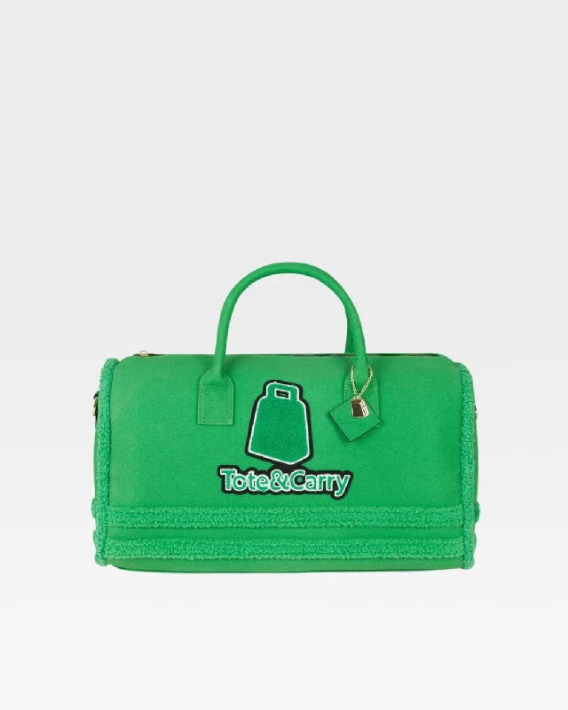 Sherpa Duffle Bag in Green