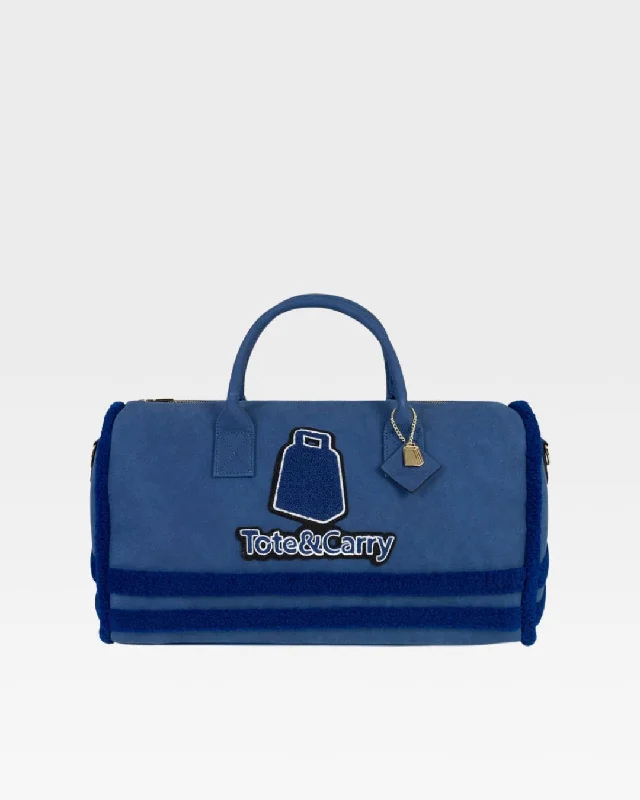 Sherpa Duffle Bag in Royal Blue