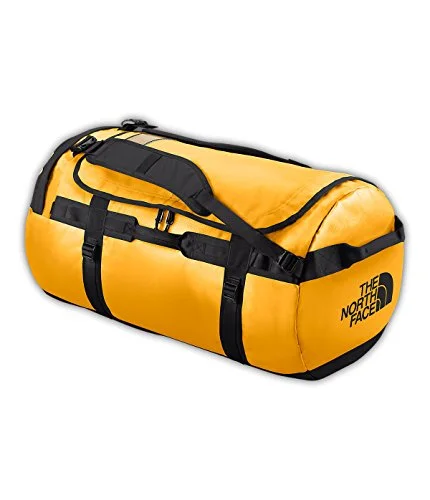 Duffel Bag France chic-The North Face Base Camp Duffel - Medium - Summit Gold/Tnf Black