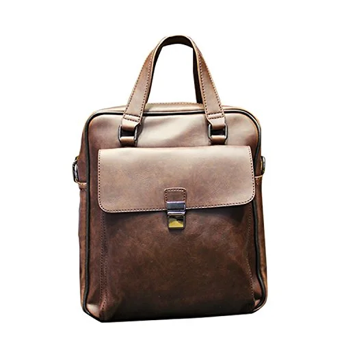 Briefcase with shine looks-Tidog Male Bag Shoulder Bag Briefcase Leisure Men Business Bag