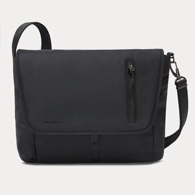 Messenger bag for daily gear-Travelon Anti-Theft Urban Messenger