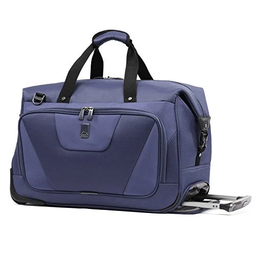 Duffel Bag stock alert-Travelpro Maxlite 4 Carry Rolling Duffel, Blue, One Size