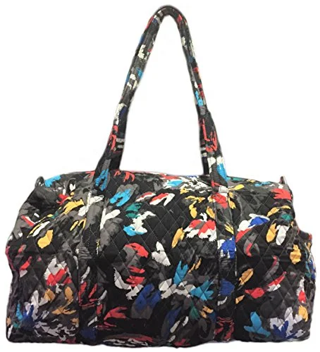 Duffel Bag smooth surface-Vera Bradley Small Duffel Bag (Splash Floral)