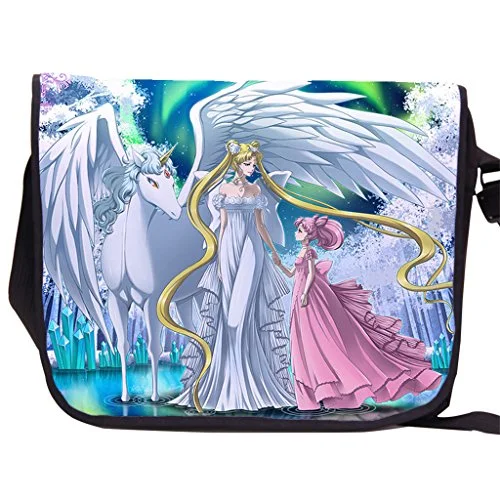 Messenger bag durable design-Yoyoshome Anime Sailor Moon Cosplay Handbag Messenger Bag Backpack Shoulder Bag