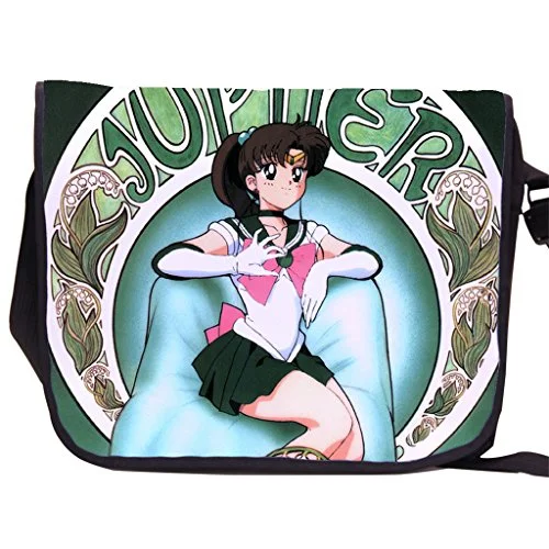 Messenger bag with comfy grip-Yoyoshome Anime Sailor Moon Cosplay Handbag Messenger Bag Backpack Shoulder Bag