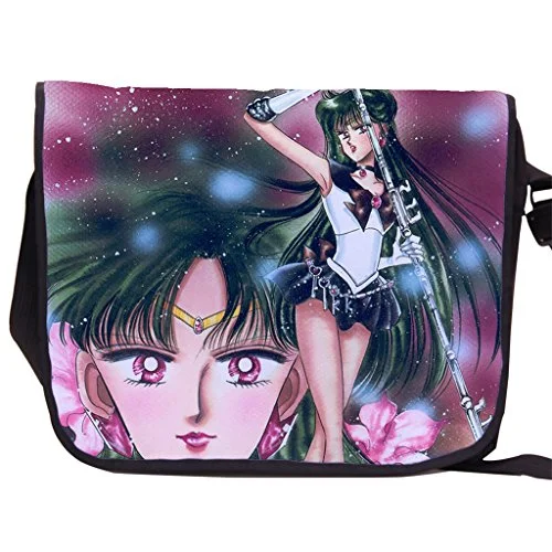 Messenger bag for work essentials-Yoyoshome Anime Sailor Moon Cosplay Handbag Messenger Bag Backpack Shoulder Bag