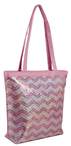 Zig Zag Sparkles Tote Bags