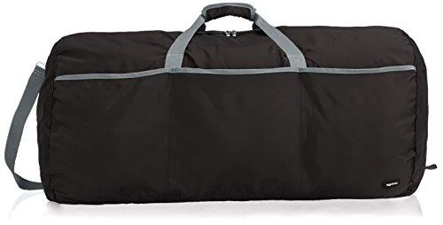 Duffel Bag scuba gear-Amazonbasics Large Duffel Bag, Black