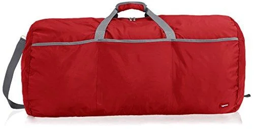 Duffel Bag snorkeling-Amazonbasics Large Duffel Bag, Red