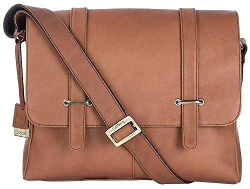 Messenger bag for rapid outings-Bugatti Bello Messenger Brown