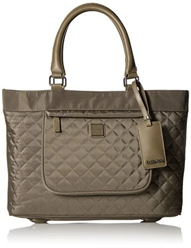 Calvin Klein Hawthorne Shopper Tote, Truffle, One Size