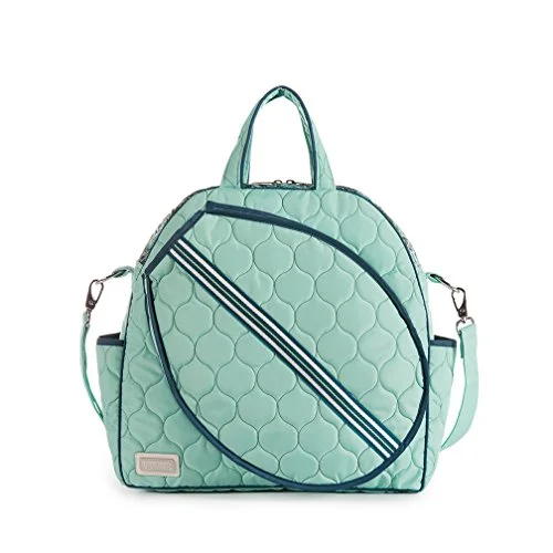 Cinda B. Tennis Tote, Purely Peacock