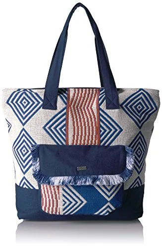 Heart By The Sea Shoulder Tote Weekender Bag, Clematis Blue, One Size