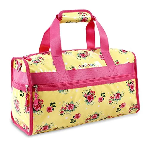 Duffel Bag anti-theft lock-J World New York Molly Duffel Bag, English Rose