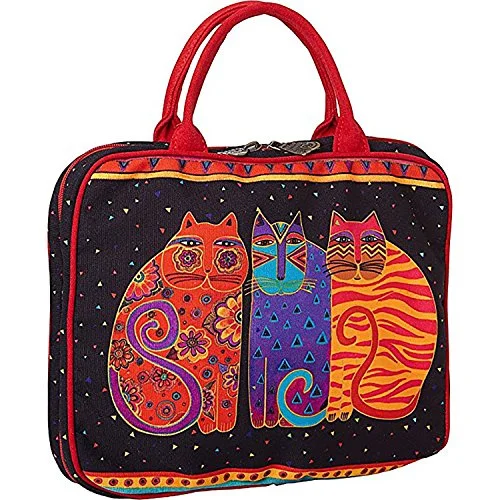 Laurel Burch Feline Friends Cosmetic Travel Tote (Feline Friends)