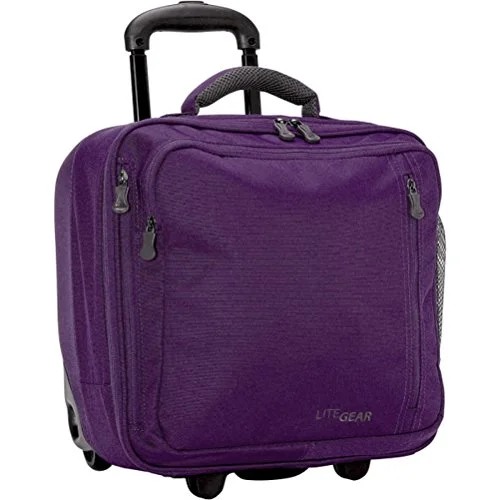 Lite Gear Hybrid Rolling Tote, Royal Purple