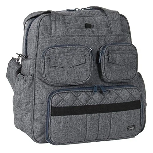 Duffel Bag casual style-Lug Women'S Puddle Jumper Overnight/Gym Duffel Bag, Heather Grey, One Size