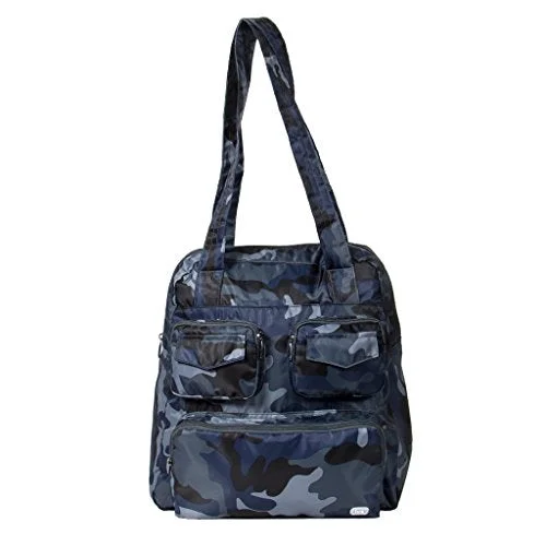 Duffel Bag fall collection-Lug Women'S Puddle Jumper Packable Duffel Bag, Camo Navy, One Size