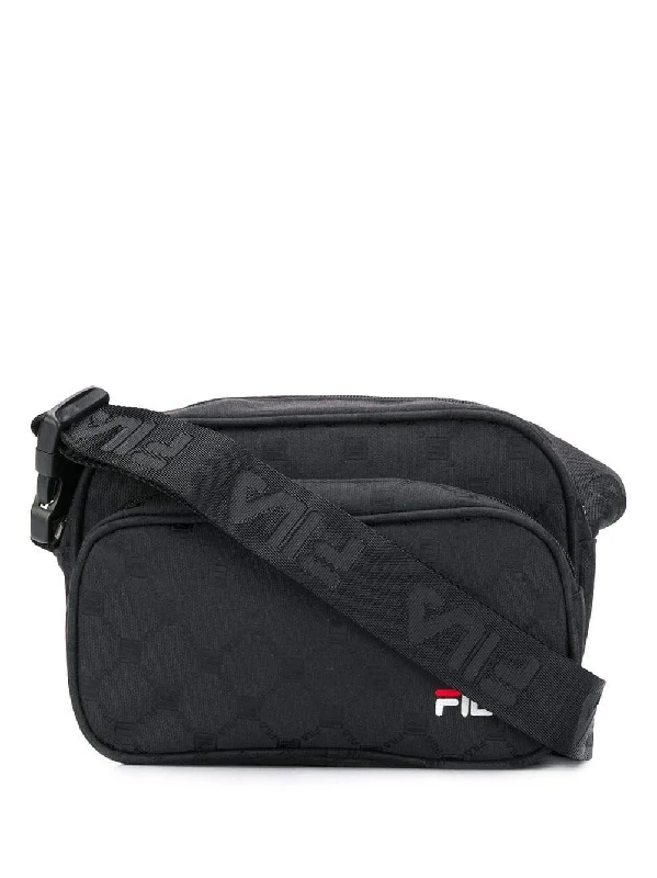 Messenger bag for weekend commutes-Luxury Fashion | Fila Mens 685087002 Black Messenger Bag | Fall Winter 19