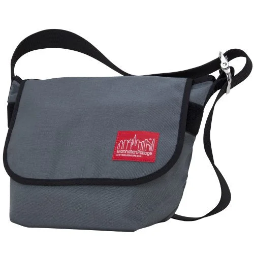 Messenger bag for weekend trips-Manhattan Portage Small Vintage Messenger Bag (Grey)