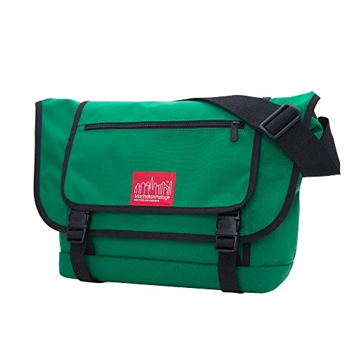 Messenger bag rugged construction-Manhattan Portage Willoughby Messenger Bag, Green, One Size