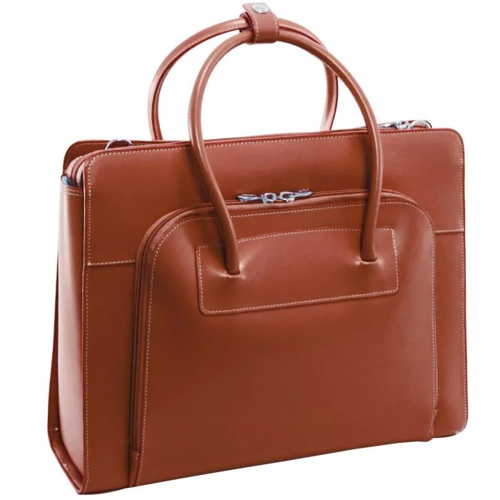 Briefcase with USB ports-McKlein USALAKE FOREST*