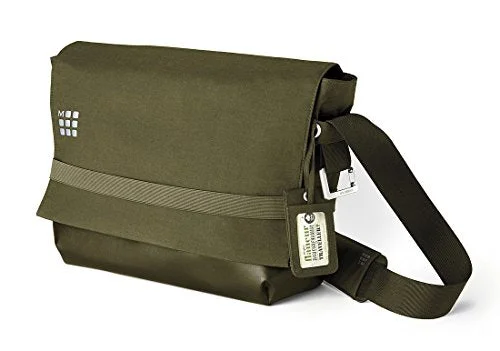 Messenger bag for travel needs-Moleskine Mycloud Messenger Bag (Women) - Moss Green