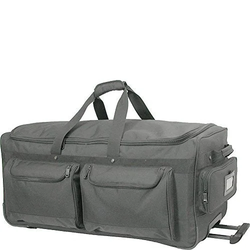 Duffel Bag teen style-Netpack Deluxe Wheeled Duffel 40" (Black)