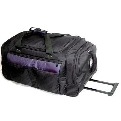 Duffel Bag travel essentials-Netpack Outback Wheeled Duffel 35" (Black)